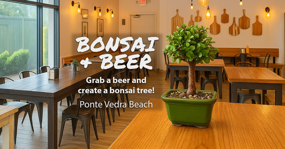 Bonsai & Beer on January 10th, 2026 | Florida Bonsai